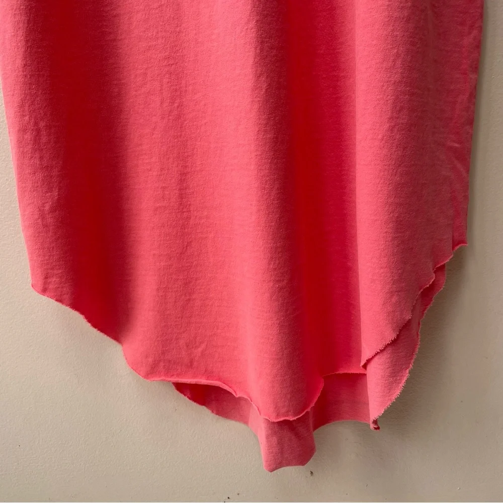 Classic Short-Sleeve Pink Maxi Dress - Picture 6 of 7
